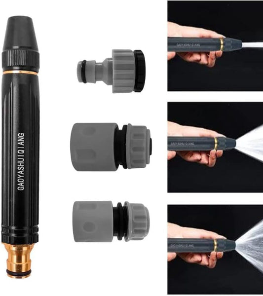 High Pressure Water Spraying Gun with 3 Free Attachments @ Just Rs. 499/-