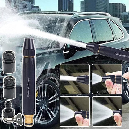 High Pressure Water Spraying Gun with 3 Free Attachments @ Just Rs. 499/-